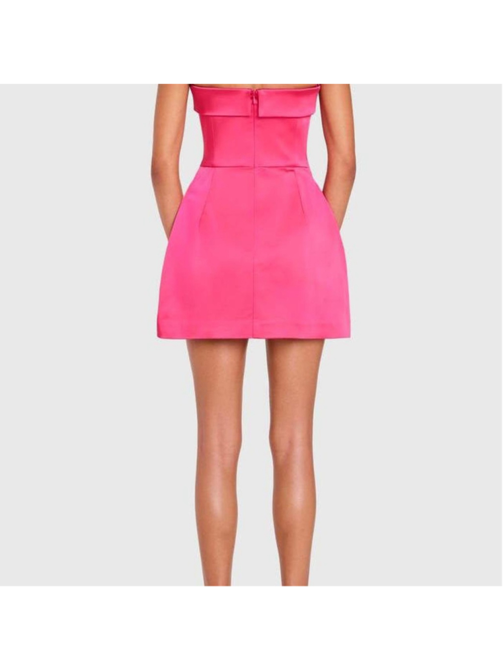 Amanda Uprichard Avalee Strapless Skort Romper Small NWT